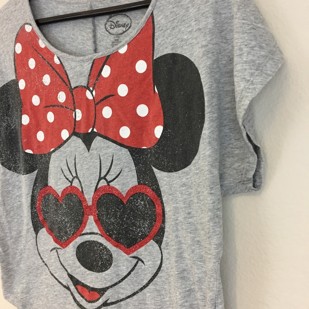 🪴3x$20 SALE Gray Disney Minnie Mouse T-Shirt - Picture 9 of 12